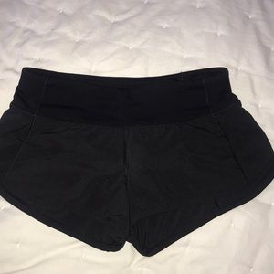 Black Lululemon Shorts